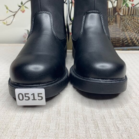 Totes Women's Waterproof Stadium Boots - Size 9M - Black Faux Fur Lining - Picture 10 of 10